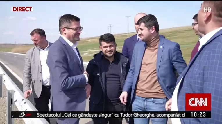 A fost inaugurat tronsonul doi al axei rutiere Iasi-Suceava