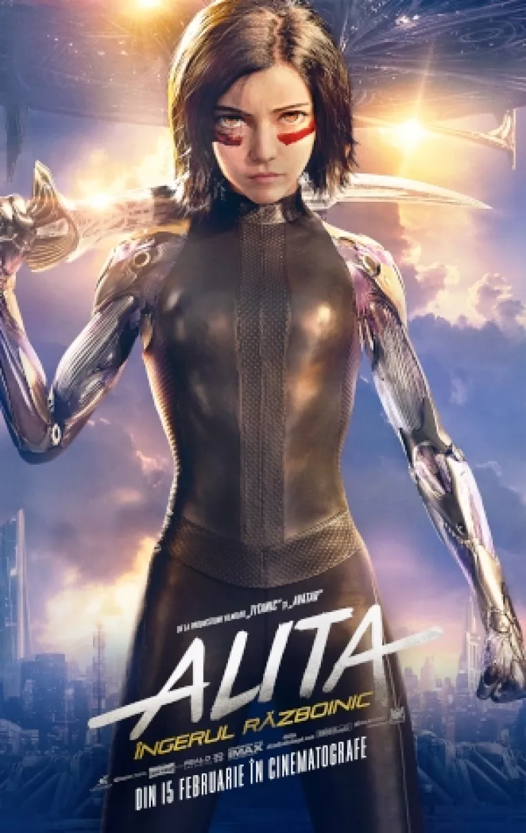 Alita: Ingerul razboinic, un film produs de James Cameron si Jon Landau, cu un buget de aproximativ 200 de milioane de dolari