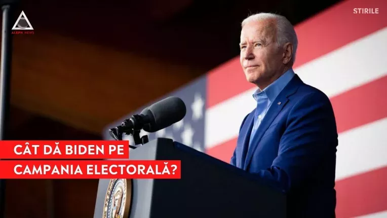 Biden a cheltuit o suma surprinzator de mica pentru campania electorala