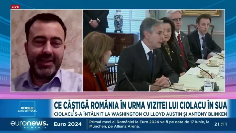 Ce castiga Romania prin vizita lui Ciolacu in SUA