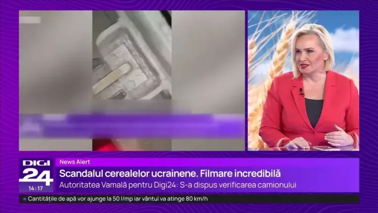 Ciolacu sustine ca graul ucrainean nu ramane in Romania, fermierii au filmat altceva