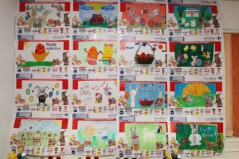 Concursul de desene Carrefour Online Paste 2015 isi desemneaza castigatorii