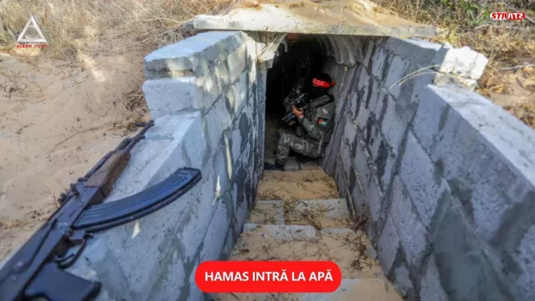 Israelienii pompeaza apa de mare in tunelurile Hamas de sub Gaza