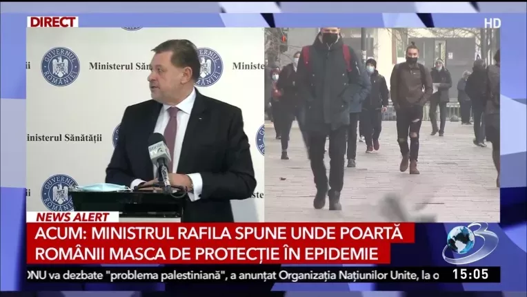 Ministrul Sanatatii anunta masurile si recomandarile pe perioada epidemiei de gripa