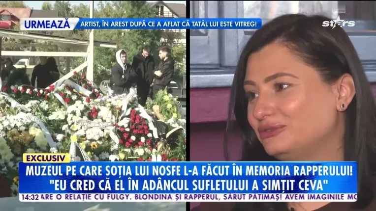 Muzeul pe care l-a facut sotia lui Nosfe in memoria rapperului!