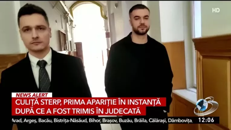 Prima aparitie a lui Culita Sterp dupa ce a fost trimis in judecata: "Mergem cu Dumnezeu inainte!"