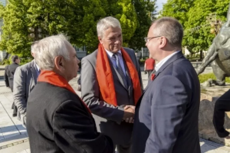 Senatorul Nicolae Moga, chestor al Senatului, a participat la sarbatorirea celor 120 de ani de la infiintarea Partidului Socialist Bulgar, Silistra - Bulgaria