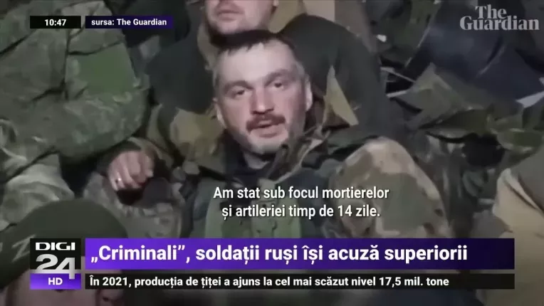 Soldatii rusi isi acuza comandantii ca folosesc "detasamente de blocare" ca sa nu se retraga