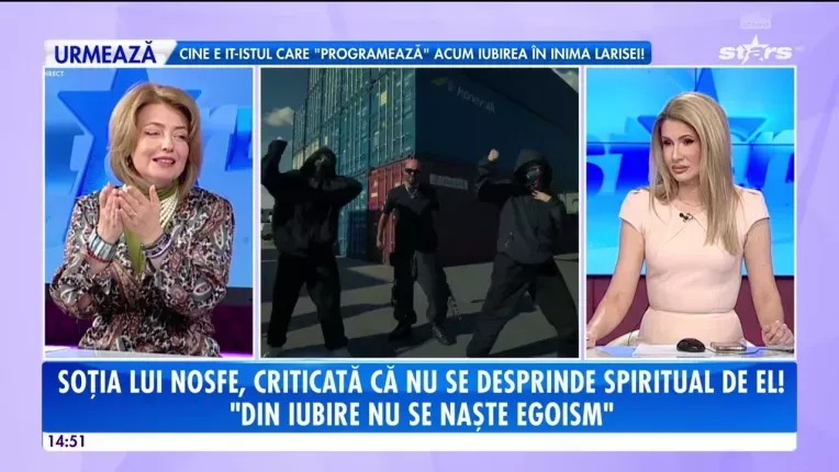 Sotia lui Nosfe criticata ca nu se desprinde spiritual de regretatul artist!
