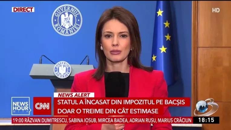 Statul a incasat din impozitul pe bacsis doar o treime din cat estimase