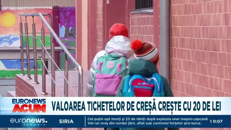 Valoarea tichetelor de cresa creste cu 20 de lei. La cat a ajuns valoarea ajutorului